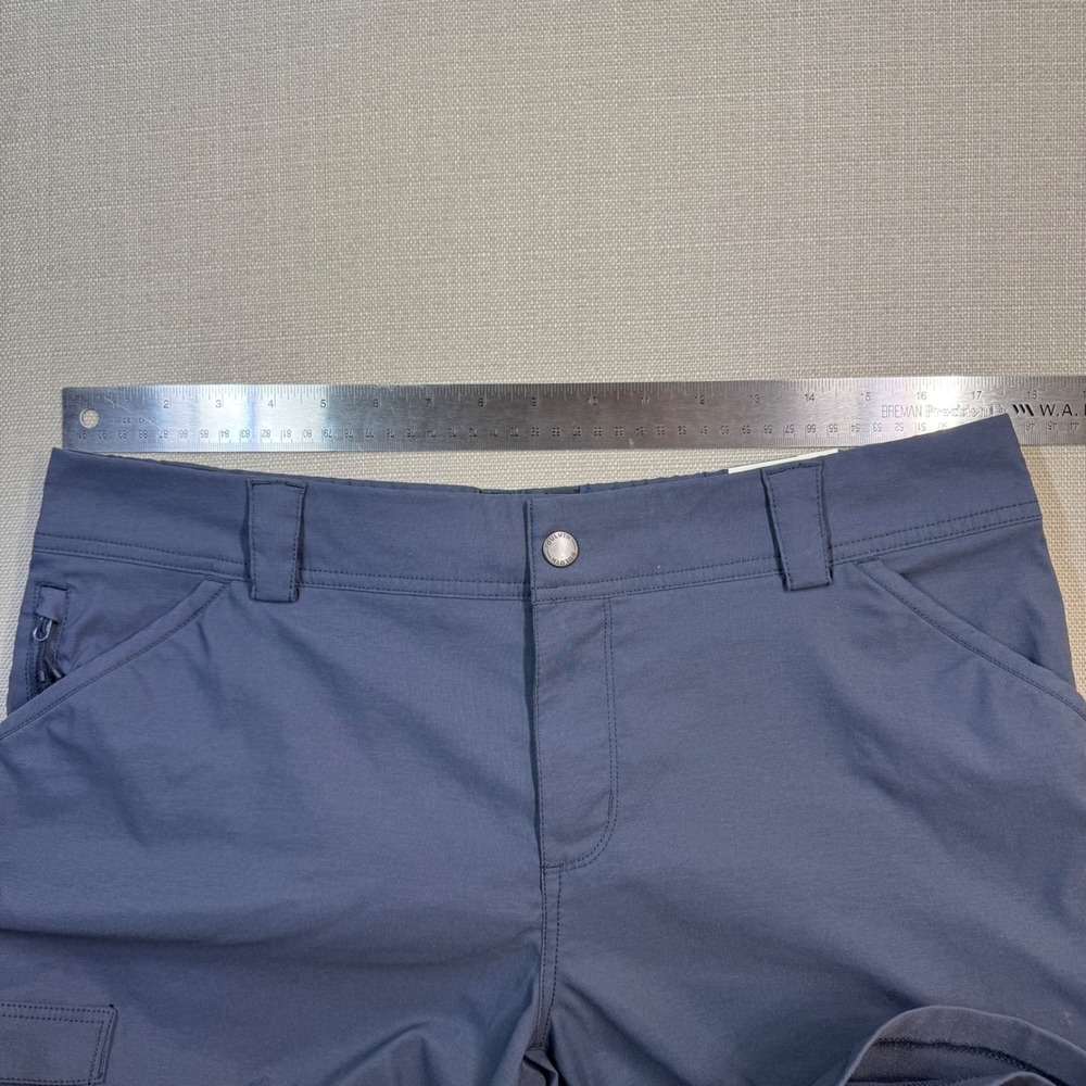 Duluth Trading Co Womens Dry On The Fly 10" Shorts Ink Size 14 NWT - Picture 3 of 10